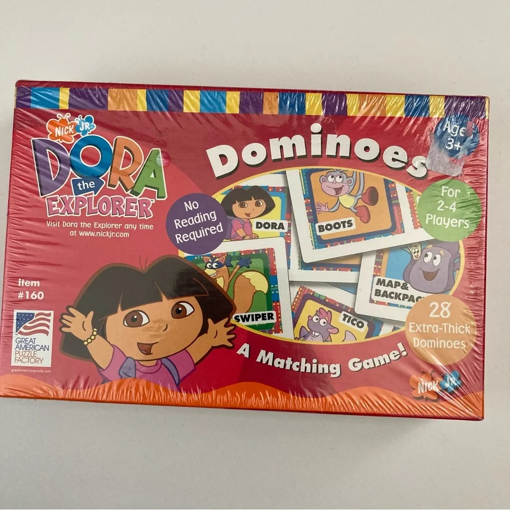 Dora Explorer Nick Jr Dominoes Matching Game